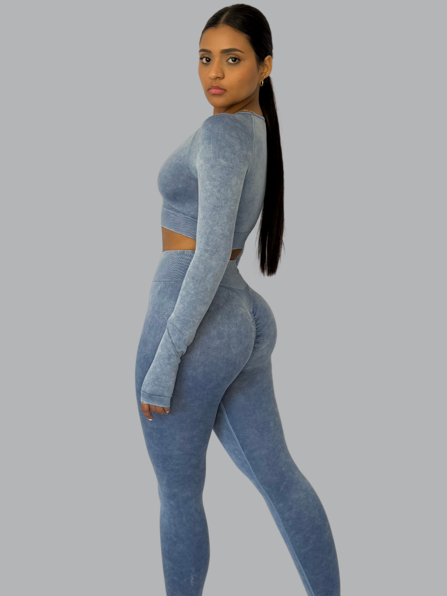 Set Buzo Vintage Azul