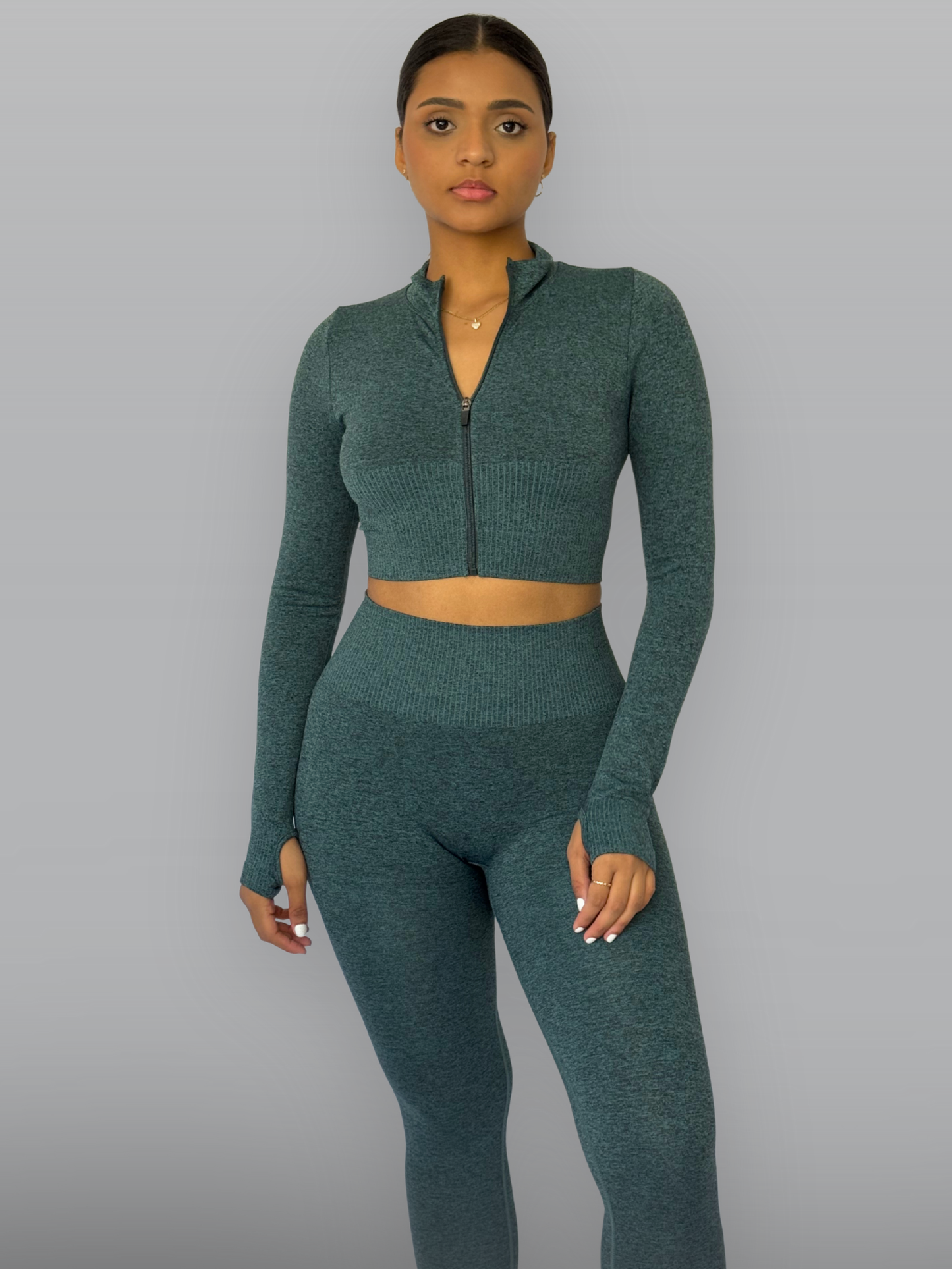 Set Verde Cremallera