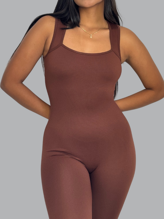 Enterizo Renata Cafe