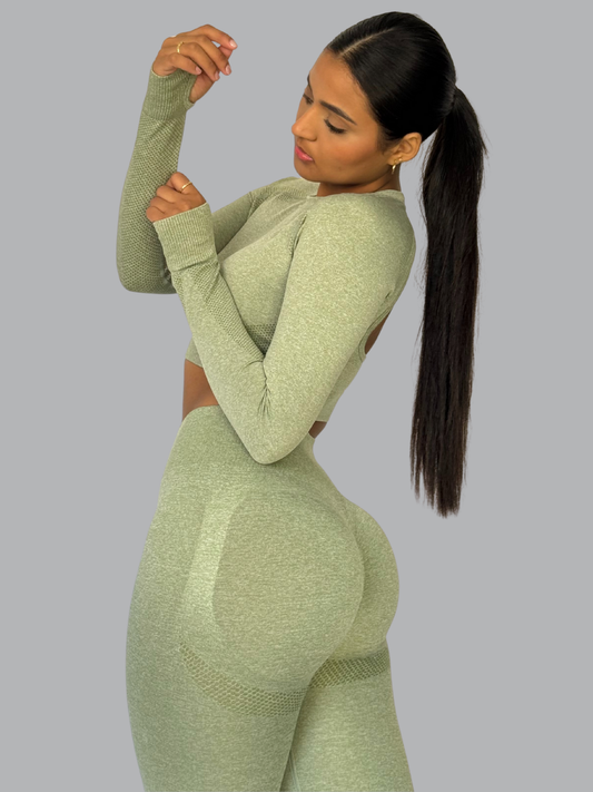 Set Buzo Verde Menta