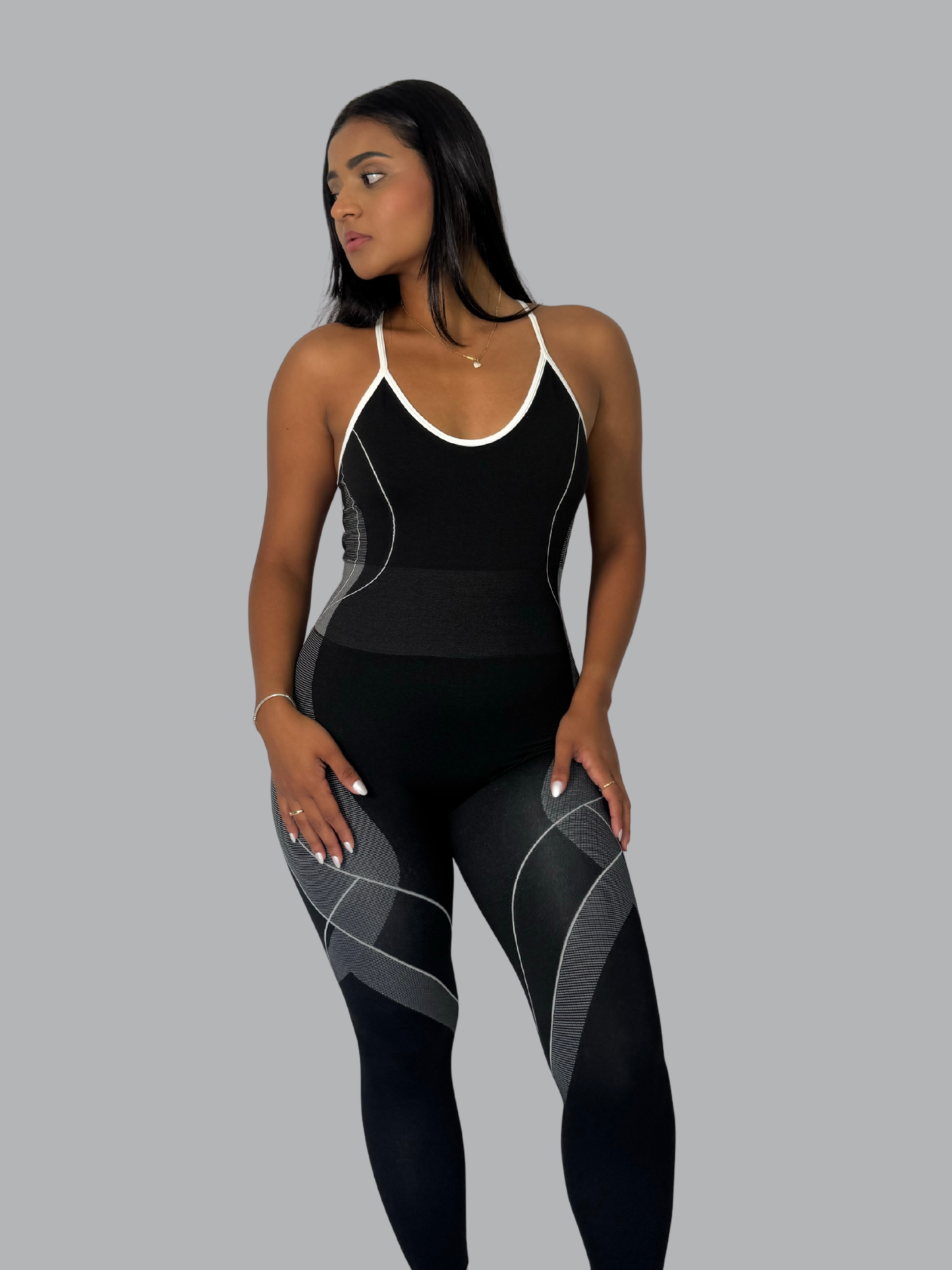 Enterizo Woman Negro