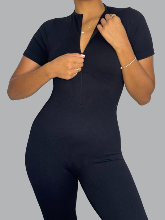 Enterizo largo Luna Negro