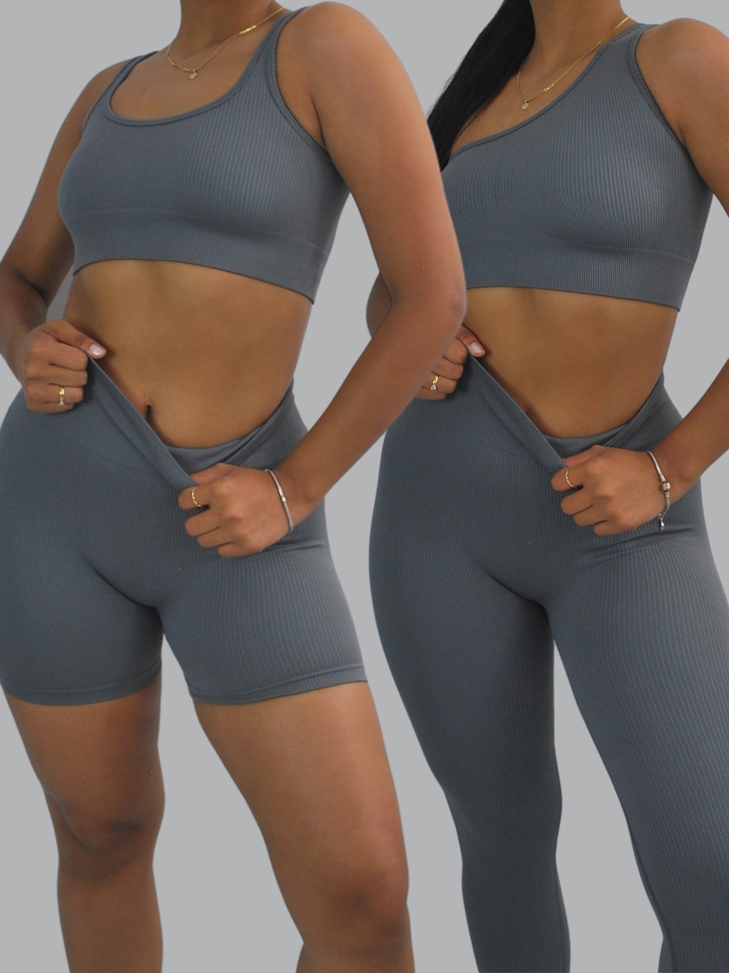 Pack x4 Gris Oscuro