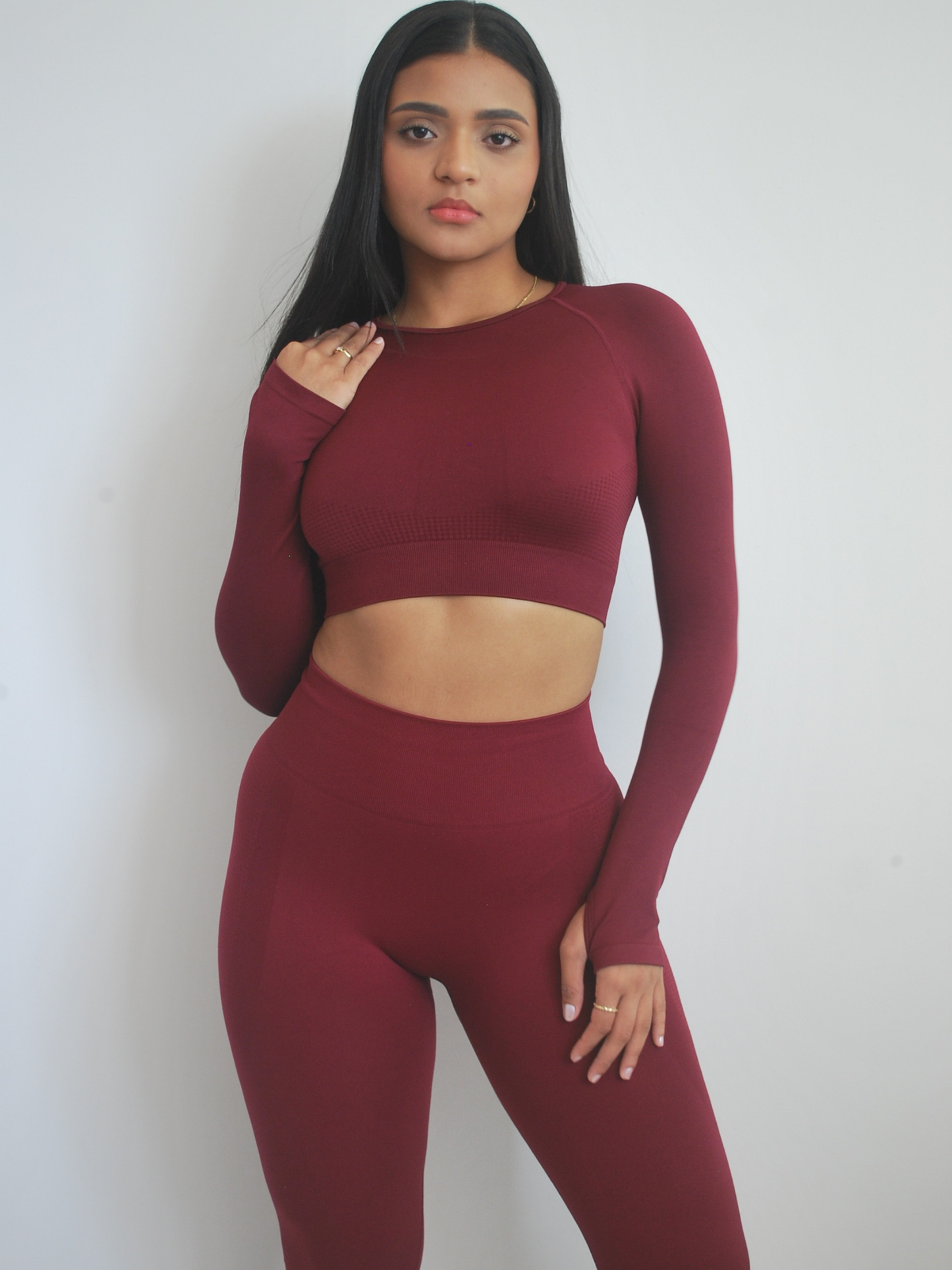 Set Buzo Vino Tinto