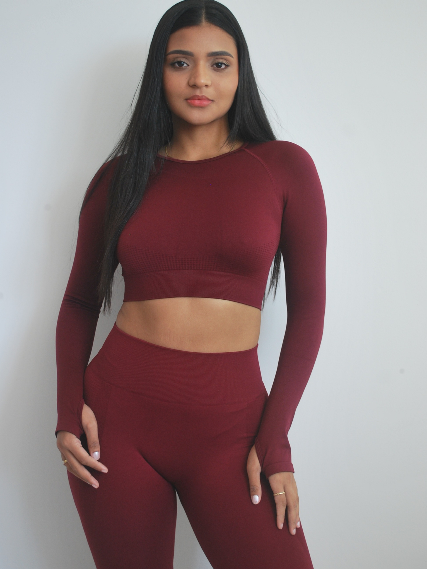 Set Buzo Vino Tinto
