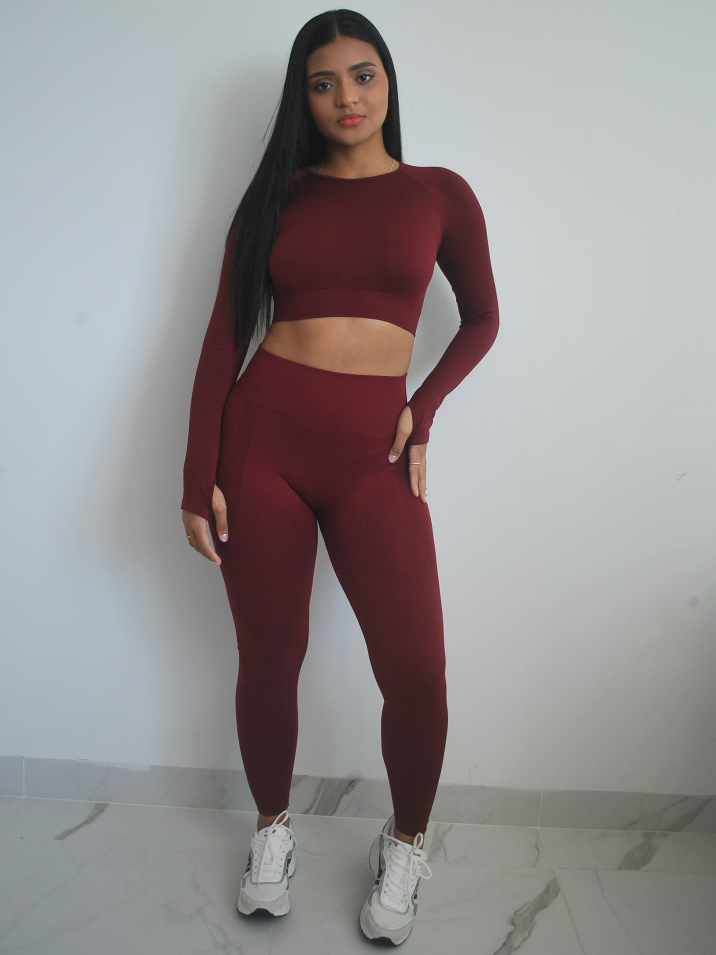 Set Buzo Vino Tinto
