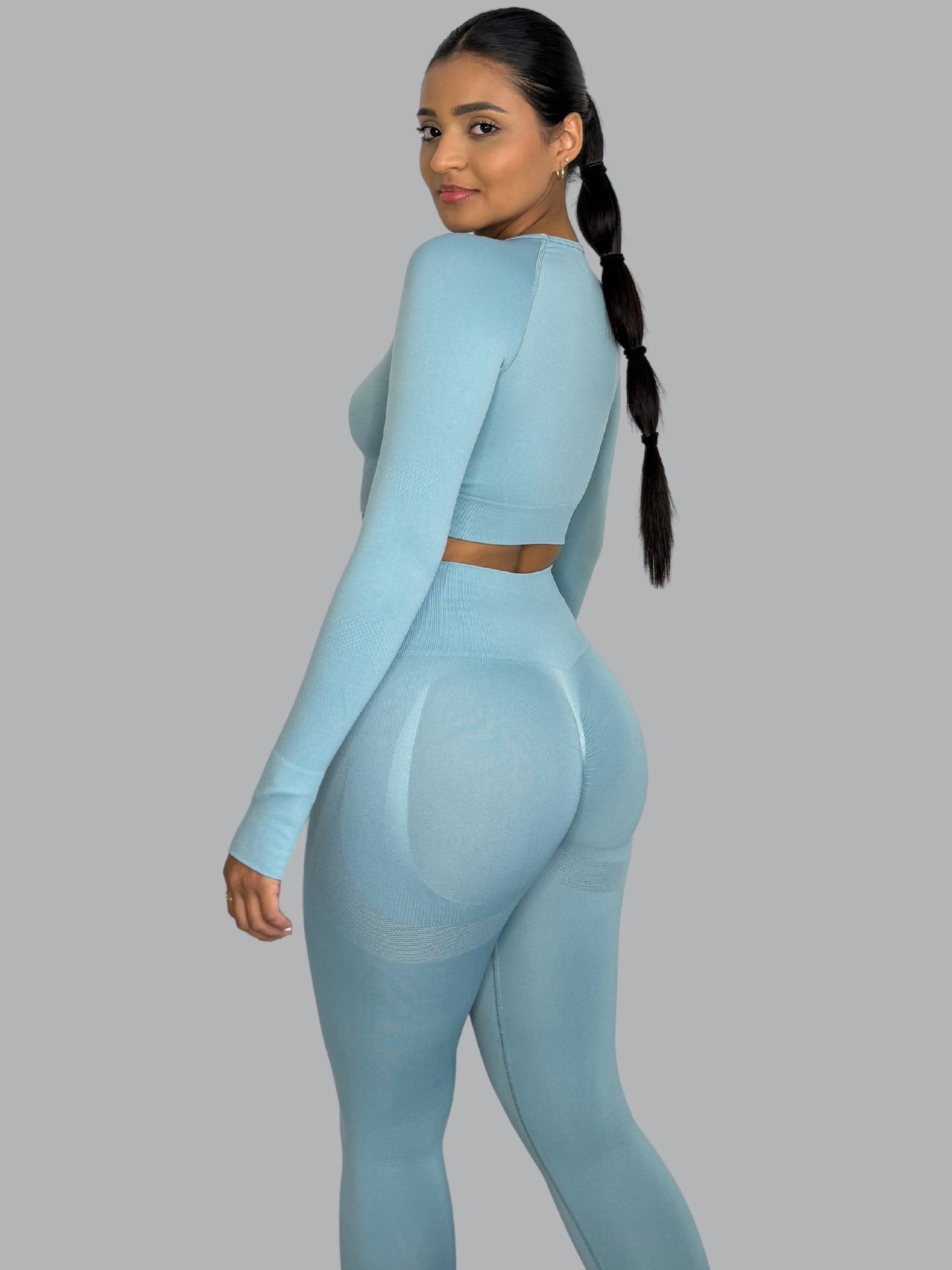 Set Buzo Baby Blue
