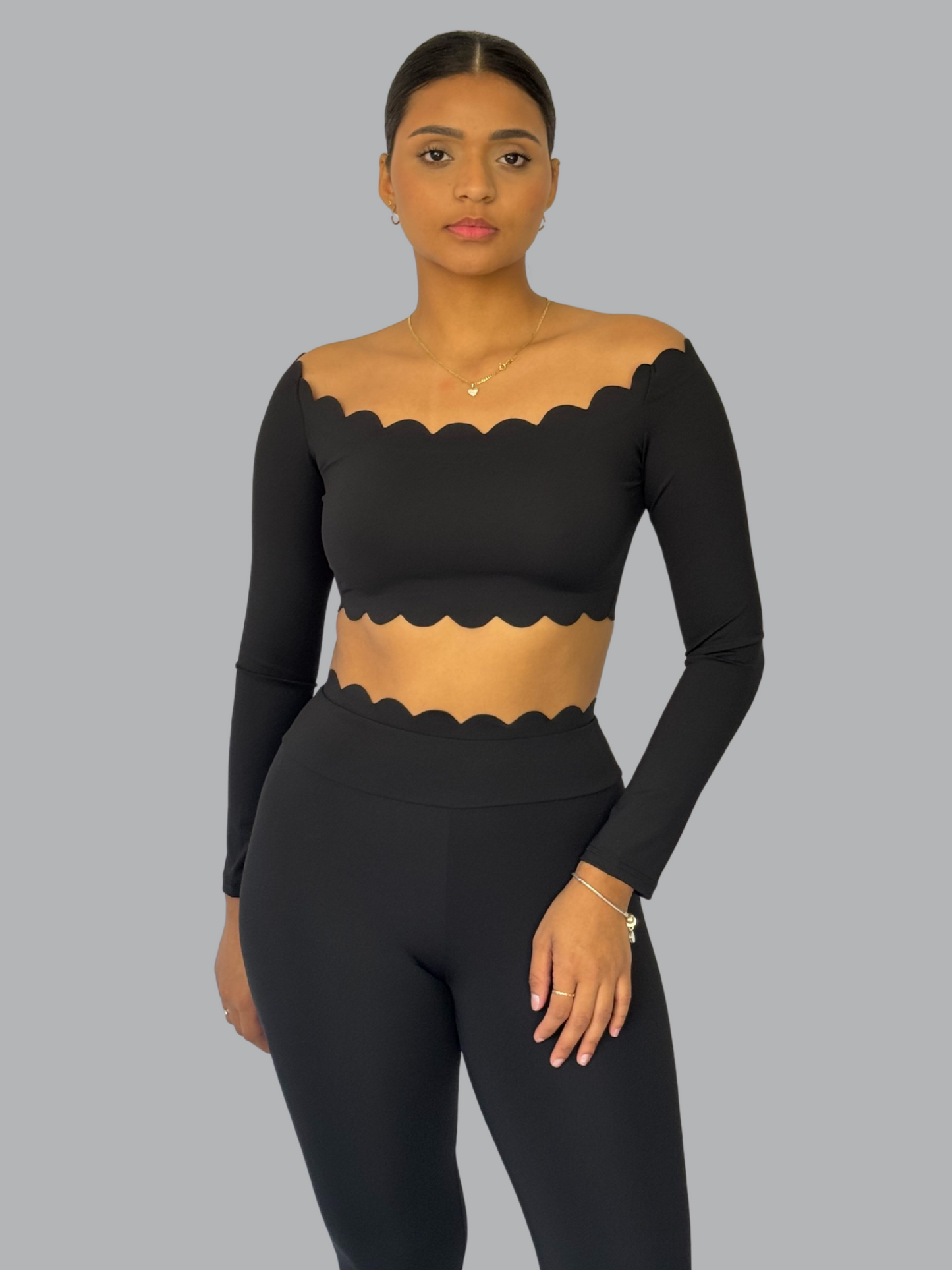 Set Largo Encanto Negro