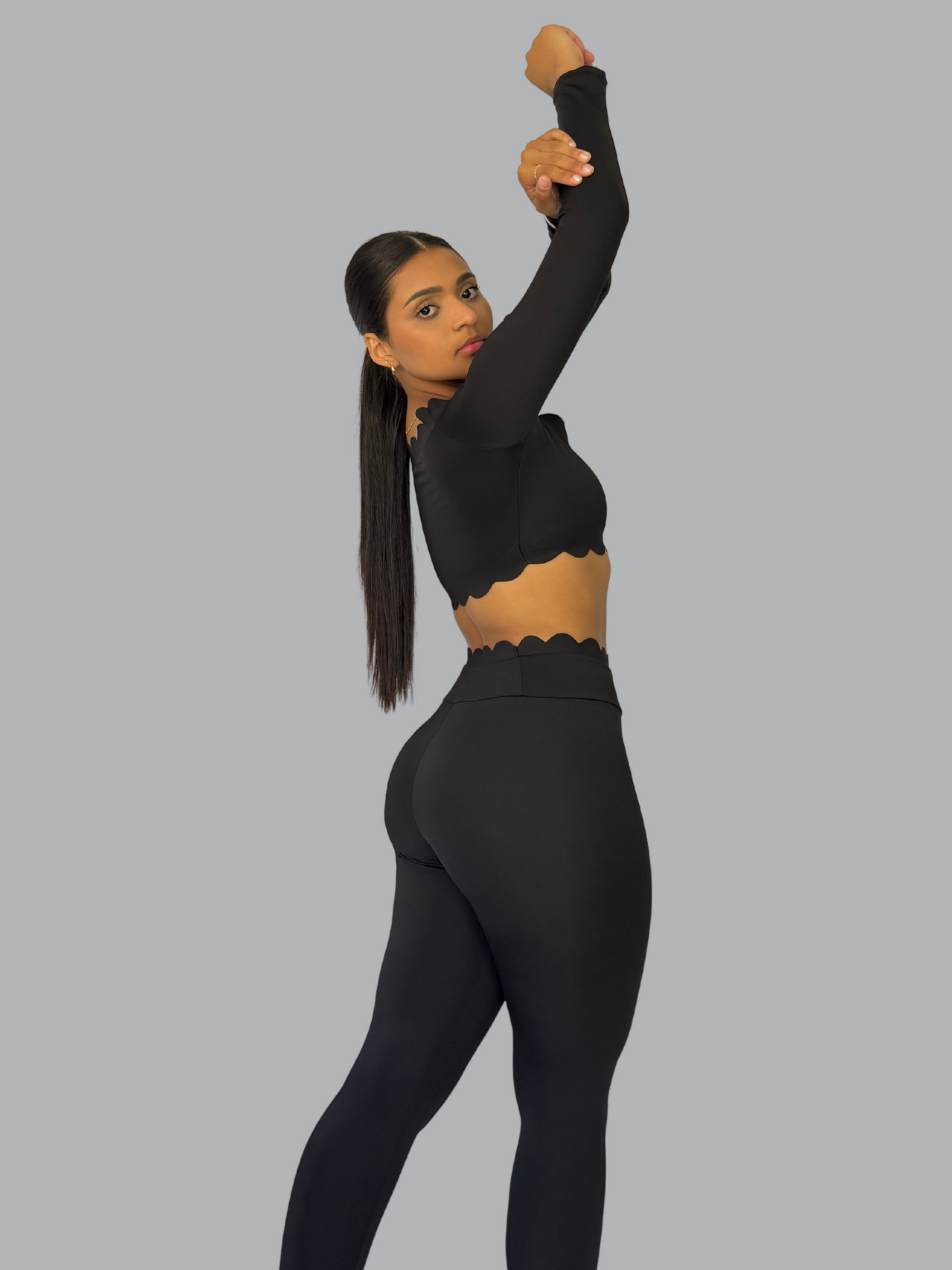 Set Largo Encanto Negro