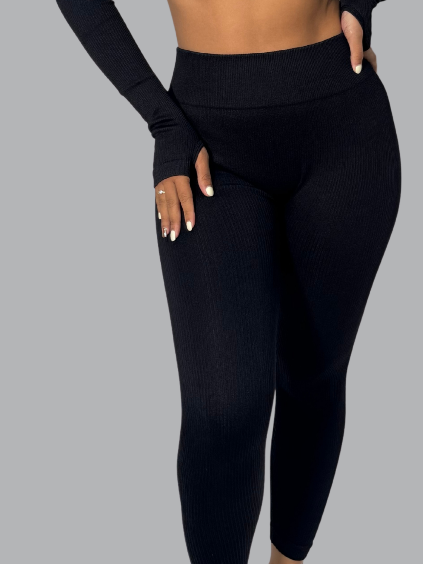 Set Buzo Cruzado Negro