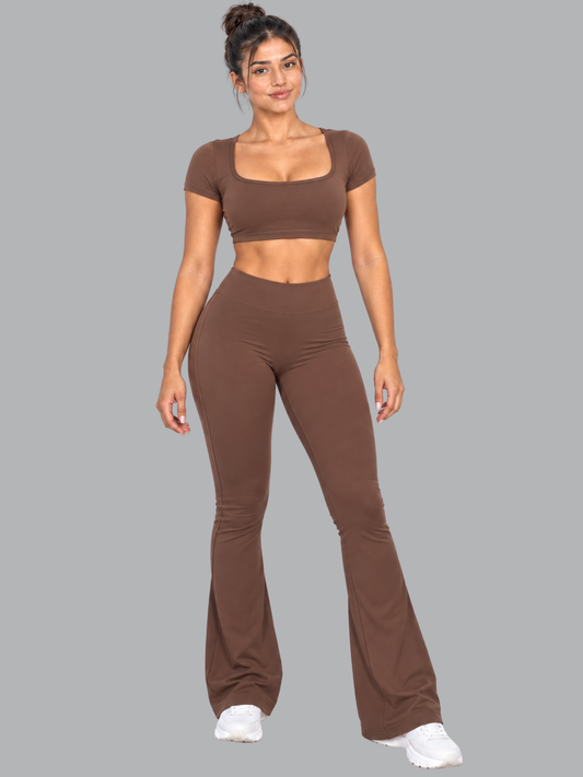 Set Bota Ancha Caroline Café
