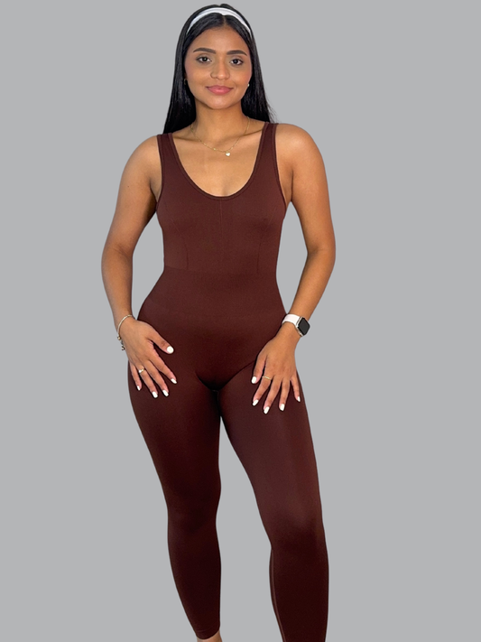 Enterizo Curvefit Cafe