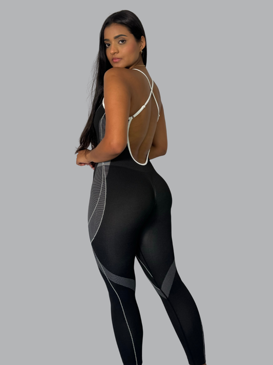 Enterizo Woman Negro
