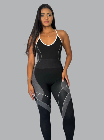 Enterizo Woman Negro