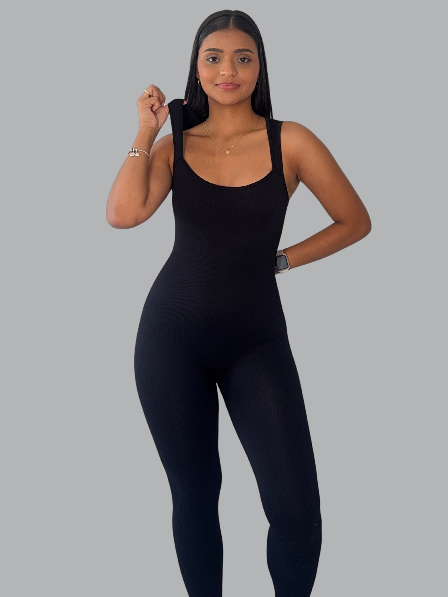 Enterizo Renata Negro