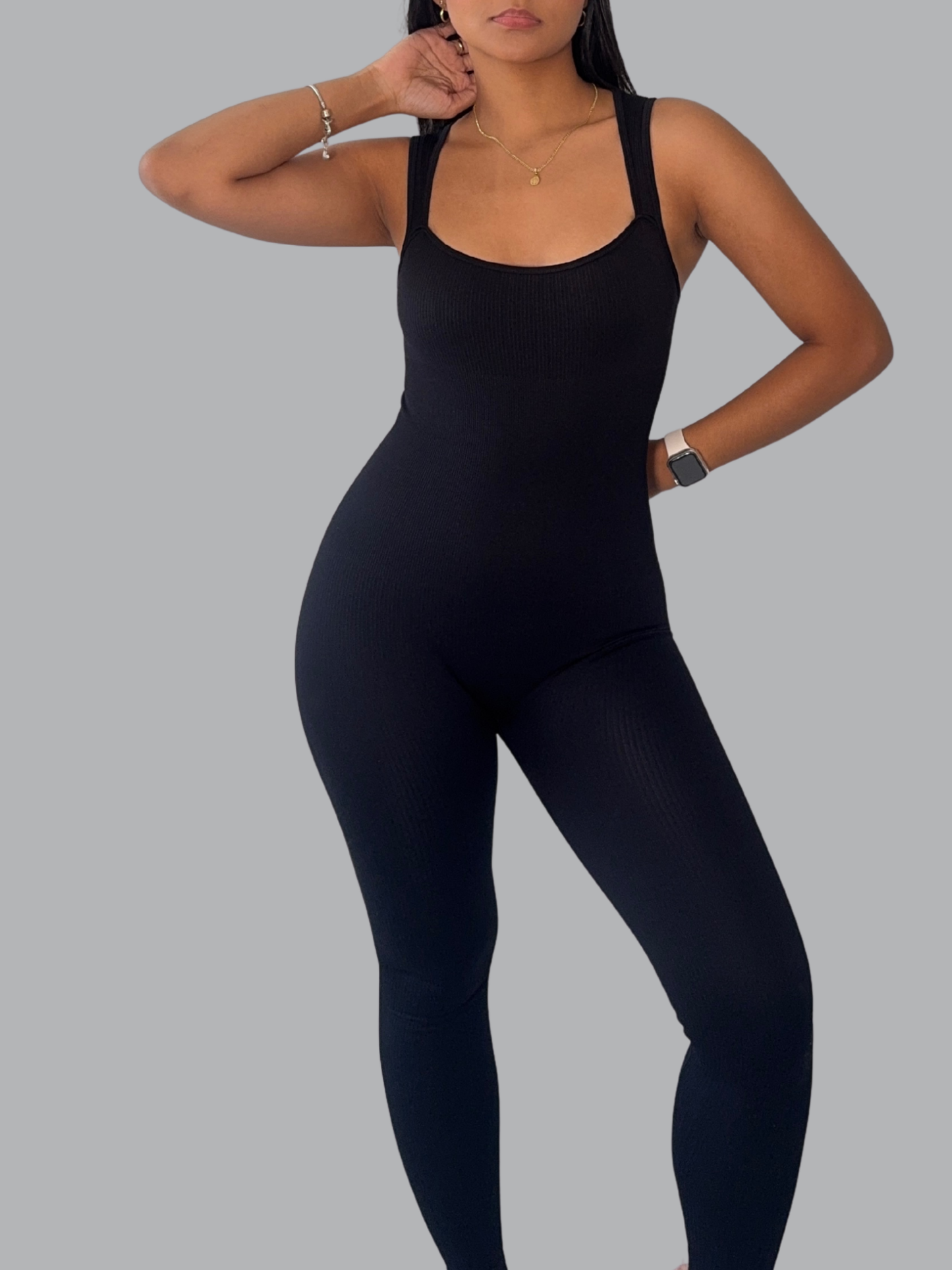 Enterizo Renata Negro