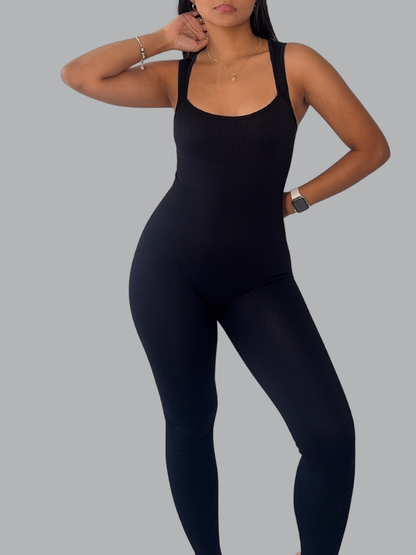 Enterizo Renata Negro