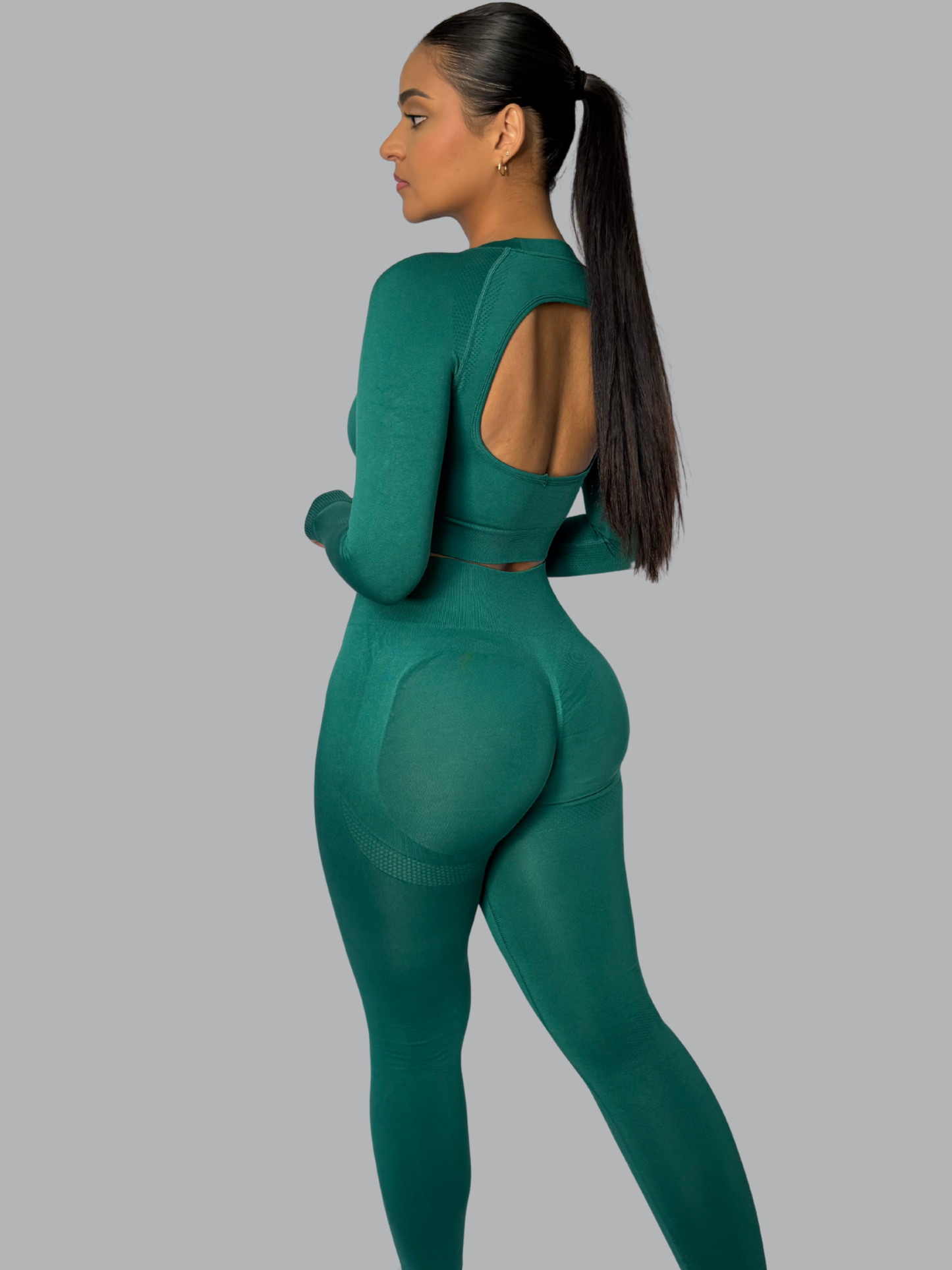 Set Buzo Verde Push Up