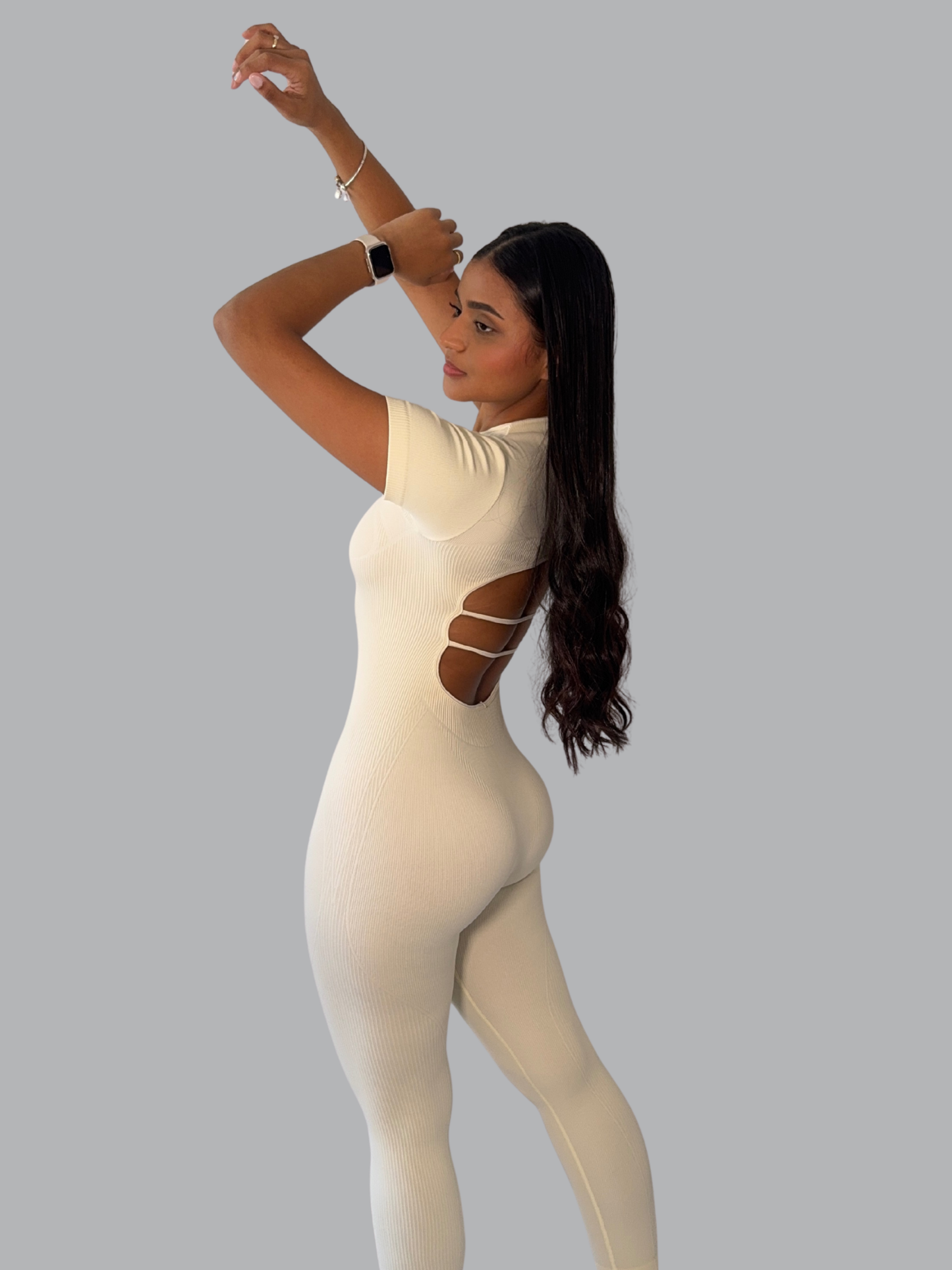 Enterizo largo Luna Cream