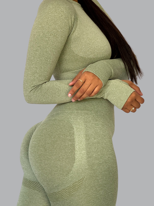 Set Buzo Verde Menta