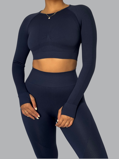 Set Buzo Navy Push Up