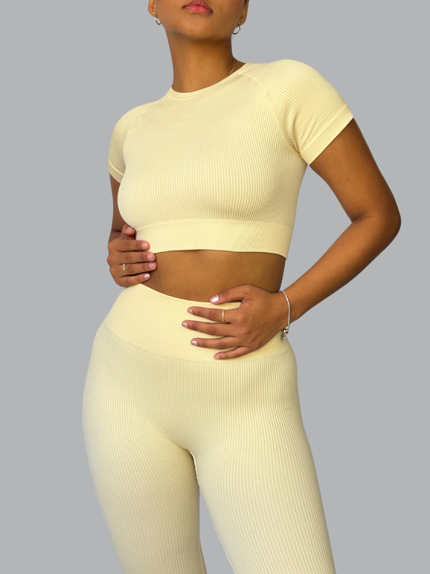 Set Largo Crop Cream