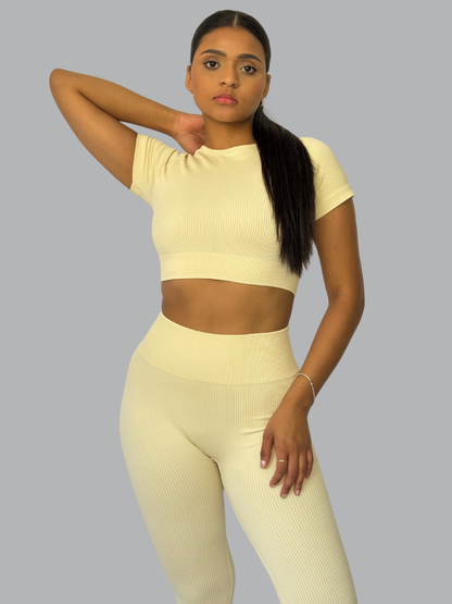 Set Largo Crop Cream