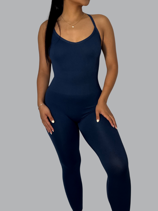 Enterizo Contour Azul