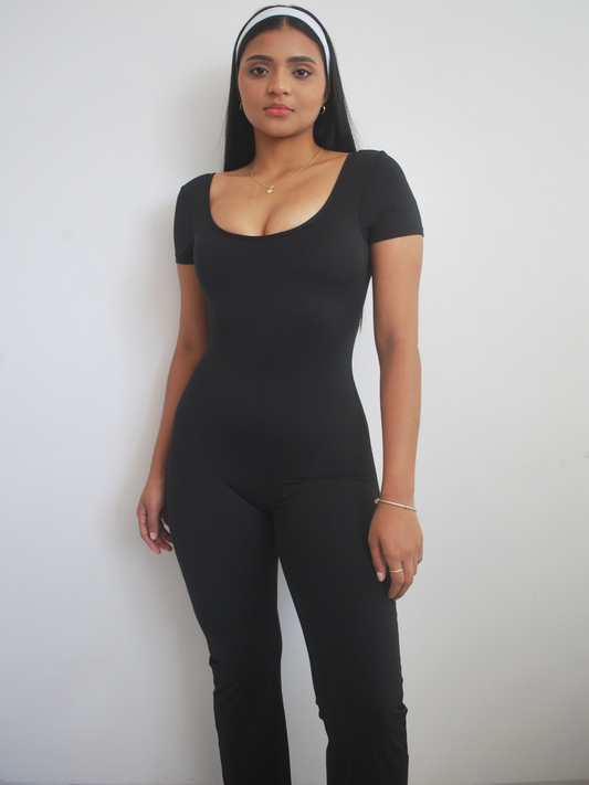 Enterizo Largo Clasic Negro