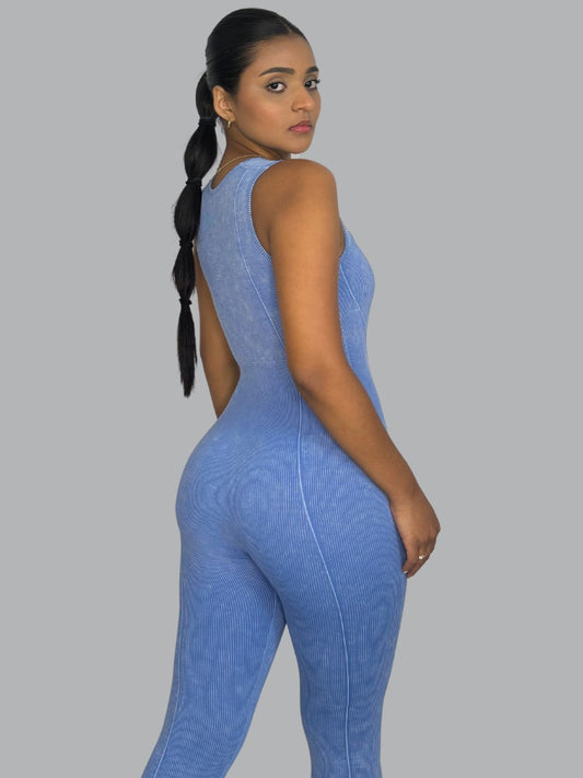 Enterizo Seamless Baby Blue