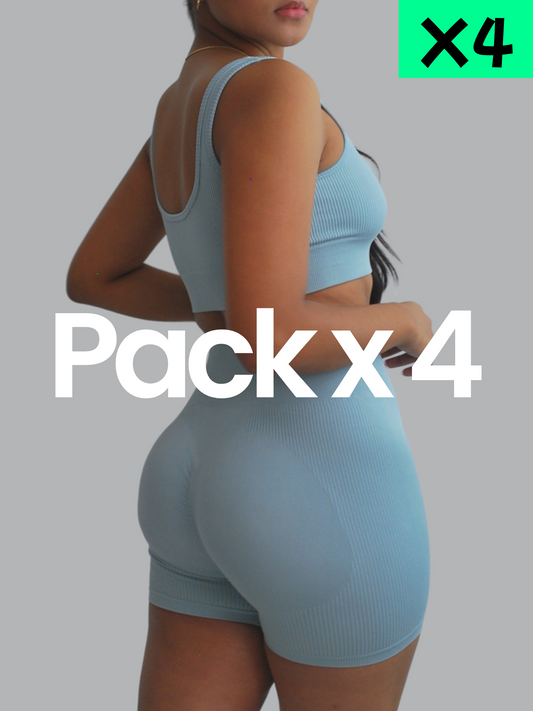 Pack x4 Baby Blue