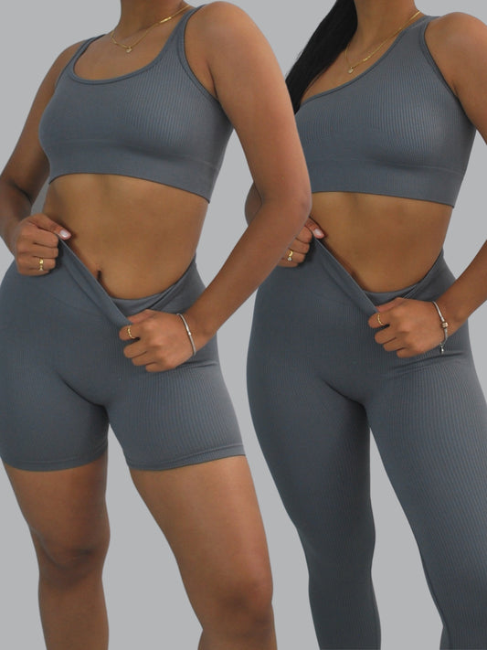 Pack x4 Gris Oscuro